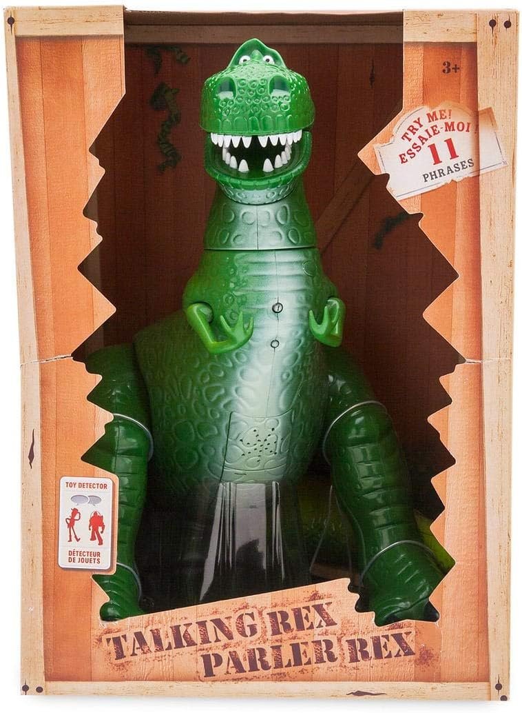 Rex Dinosaur toy from toy story